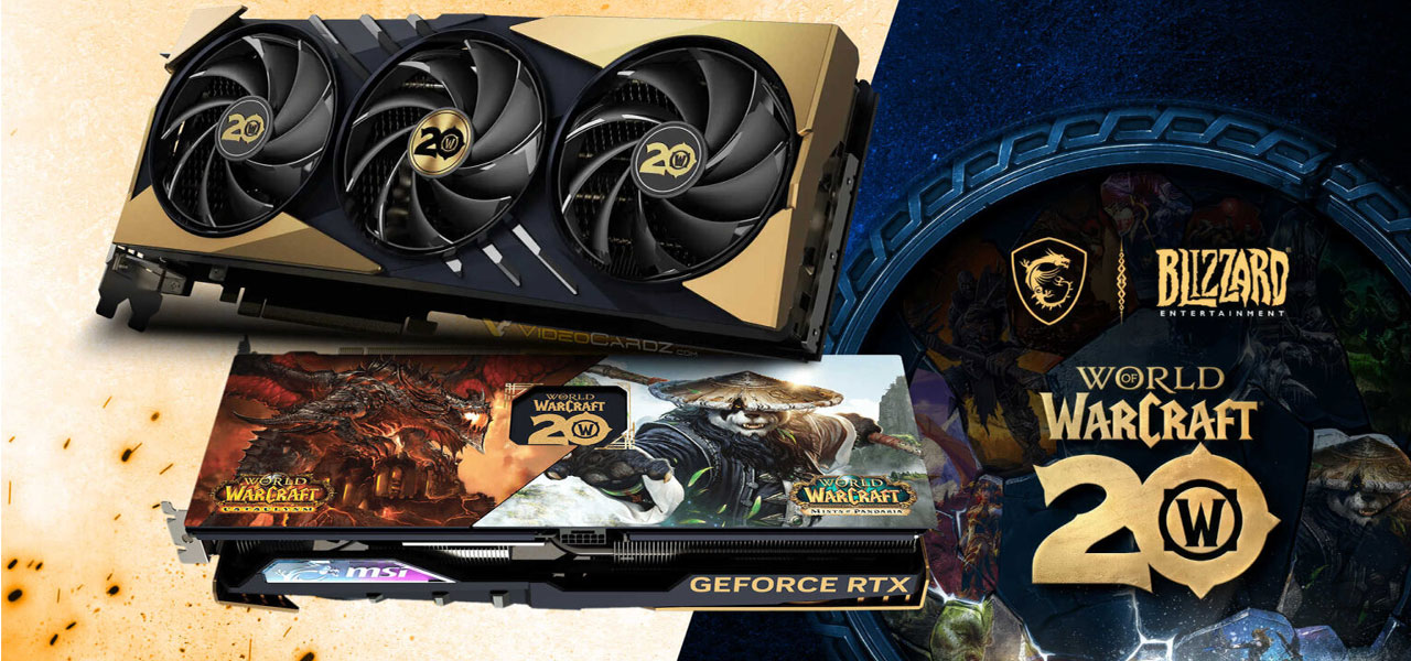 GeForce RTX 4070 SUPER 12G GAMING SLIM World of Warcraft EDITION